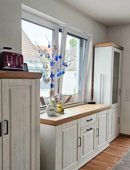 Esszimmer Landhausstil Pinie Aurelie 3tlg. Weiß/Eiche - Gießen