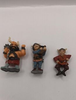 Ü-Eier-Figuren Wickie und die starken Männer - 3 Figuren als Set zusammen - Essen