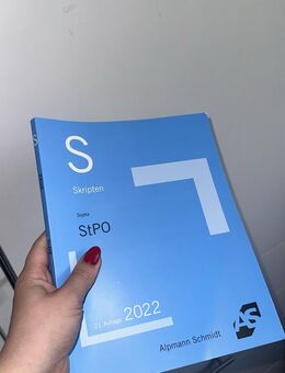 📚 StPO Skript – Soyka (21. Auflage 2022) – Alpmann Schmidt – Perfekt für Studium & Examen! - Duisburg