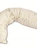 mudis Bio Stillkissen - ohne Bezug 30x150 Füllung- Dinkelspelzen in 85301