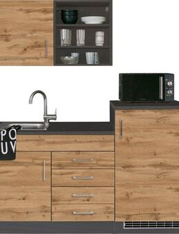KOCHSTATION Pantryküche KS-Mali, Breite 160 cm, mit E-Geräten