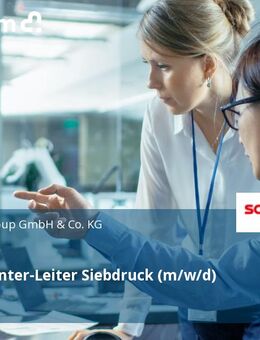 Prozesscenter-Leiter Siebdruck (m/w/d) - Dorfen