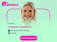 Technische*r Assistent*in (BTA, MTA, CTA, PTA) (w/m/d) - Göttingen