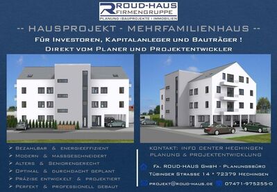 + EXKLUSIVES MEHRFAMILIENHAUS-PROJEKT! +