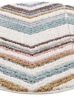 Carpet City Hochflor-Teppich Focus 3009, rund, Höhe: 20 mm, Boho-Teppich, Hochtief-Muster/ 3D-Effekt, für Wohnzimmer, Schlafzimmer