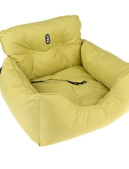 TIAKI Hundeautositz Neon - L 53 x B 50 x H 35 cm