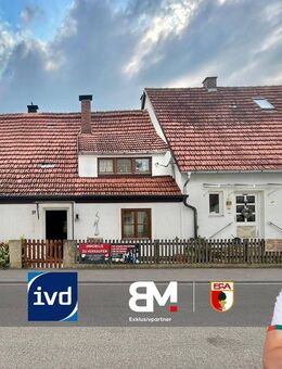 Komplettes Doppelhaus - eine Haushälfte zum Gestalten, eine mit zuverlässiger Mieterin - Buttenwiesen