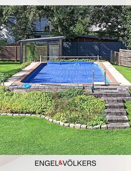 Wohnen wie im Urlaub - traumhafter Bungalow mit Gartenidylle und Pool - Rhauderfehn