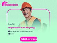 Staplerfahrer in der Recyclingbranche (m/w/d) - Berlin
