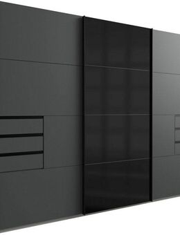 Wimex Schwebetürenschrank Saigon, Kleiderschrank mit Schiebetür mit Glaselementen, 3 Türen, 270cm breit