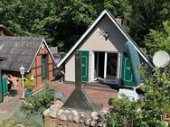 Massives Wochenendhaus im idyllischen Feriengebiet am Bernsteinsee ! Zweitwohnsitz auf Pachtgrundstück - Wiefelstede