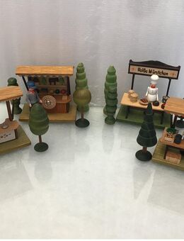 Erzgebirge alte 4 Marktstände - Düsseldorf