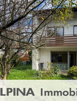 Ideal für Heim- und Handwerker: Reiheneckhaus mit großem Grundstück in Rosenheim-Pang - Rosenheim