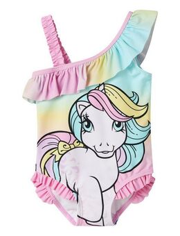 Name It Badeanzug NMFMIKLISA MLP SWIMSUIT CPLG mit süßem Einhorn-Motiv