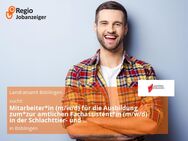 Mitarbeiter*in (m/w/d) für die Ausbildung zum*zur amtlichen Fachassistent*in (m/w/d) in der Schlachttier- und Fleischuntersuchung - Böblingen