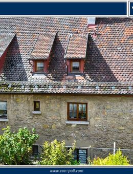 Zentral gelegen mit Potenzial: Zwei Wohneinheiten plus Gewerbeeinheit - ideal nutzbar als Vermietungsobjekt - Rothenburg (Tauber)