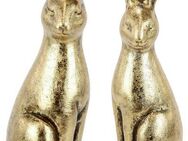 I.GE.A. Osterhase Hasen Paar, Ostern (Set, 2 St), Dekofigur, Osterdeko, Osterfigur
