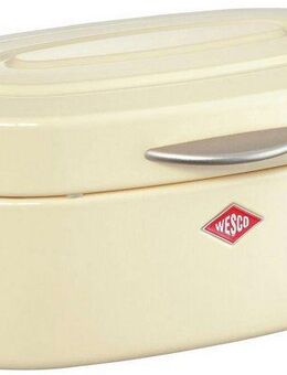 WESCO Brotkasten Single Elly, Stahlblech, (1-tlg), dicht schließender Deckel / Lüftungslöcher / Griff