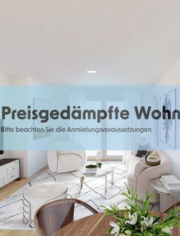Mietpreisgedämpfte Wohnung! Erstbezug: 3-Zimmer-Wohnung mit Balkon - Düsseldorf