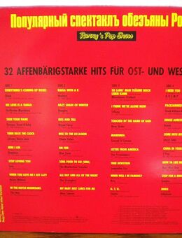 Ronny´s Pop Show-32 Affenbärig starke Hits für Ost und Westohren-Vinyl-DLP,1988 - Linnich
