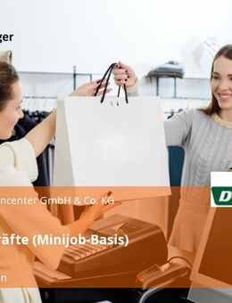 Aushilfskräfte (Minijob-Basis) (m/w/d) - Memmingen