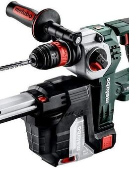 Metabo Akku-Kombihammer KHA 18 LTX BL 24 Q Set bürstenlos mit Quick-Wechselfutter (SDS plus/zylindrisch) - inkl. integrierter Staubabsaugung - Wuppertal