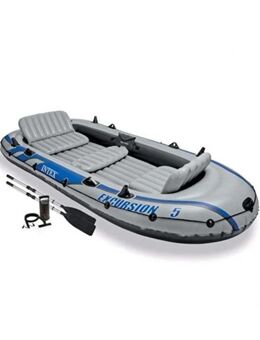 Schlauchboot Excursion 5 neu + Aussenbordmotor Manta MX28 12 Volt - Denkendorf (Baden-Württemberg)