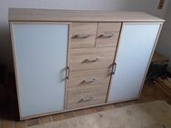 Kommode - Anrichte – Sideboard (Eiche-Furnier) billig abzugeben - Minden (Nordrhein-Westfalen)