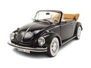 Norev Modellauto VW 1303 Käfer Cabrio 1972 schwarz, Maßstab 1:18