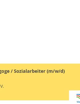 Sozialpädagoge / Sozialarbeiter (w/m/div) - Berlin
