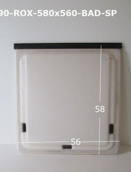 Bürstner Wohnwagenfenster ca 58 x 56 SONDERPREIS (Roxite 04 D398) zB Bürstner 5104 BADFENSTER - Schotten Zentrum