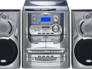 Karcher KA 5300 Stereoanlage (FM-Tuner mit RDS, Schallplattenspieler, Radio, Lautsprechersystem, Senderspeicher, CD)