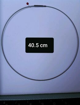 Halsreif Edelstahl Drehverschluss 40,5 cm - Frankfurt (Main) Zeilsheim