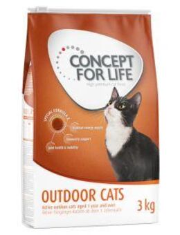 Concept for Life Outdoor Cats - Verbesserte Rezeptur - 3 kg