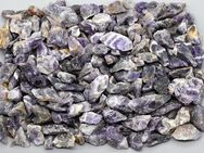 Mineralien Edelsteine – 1 Kilo kleine Chevron Amethyste - Rohsteine - Colditz
