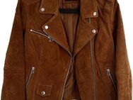 Damen Leder Jacke Canda von C&A Mode braun Gr.38 - Reinheim
