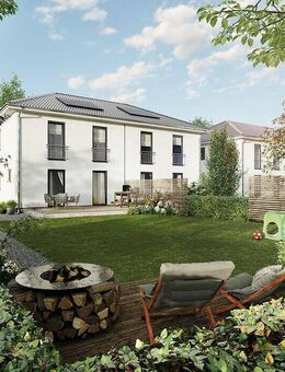 Das Doppelhaus kombiniert urbanes Lebensgefühl mit ländlichem Charme in Gispersleben - Erfurt