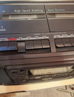 Philips doppelt Kassette CD Tuner - Kassel