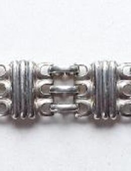 Silberarmband mit "Dreierglieder" 40erJahre - Eckernförde