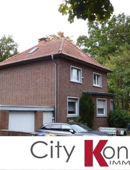 Freistehendes EFH mit 2 Garagen u. 614 m² Kaufgrundstück Münster-Nord - Münster