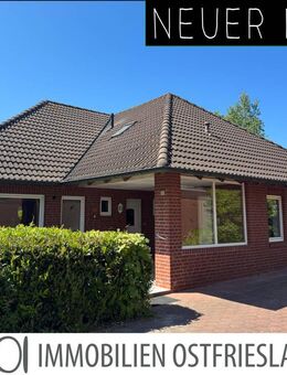 Bungalow mit Garage und Ausbaureserve in Zentrumsnähe - Ebenerdiges Wohnen in Sackgassenlage - Krummhörn