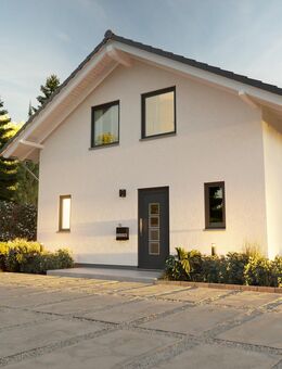 Haus mit 1m Dachüberstand in Linden, massiv gebaut inkl. Grundstück - Schopp