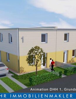 Jetzt im Heideviertel realisierbar: Neubau-Doppelhaushälfte mit Grundstück und Außenanlagen - Wohnen im Grünen in Nietleben (Grdst. 4, DHH 1) - Halle (Saale)
