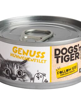 Dogs'n Tiger Cat Filet 12 x 70 g - Hühnchenfilet