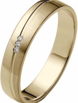 Firetti Trauring Schmuck Geschenk Gold 375 Hochzeit Ehering "LIEBE", Made in Germany, wahlweise mit oder ohne Brillanten