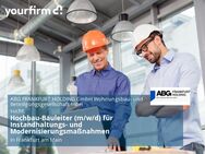 Hochbau-Bauleiter (m/w/d) für Instandhaltungs- und Modernisierungsmaßnahmen - Frankfurt (Main)