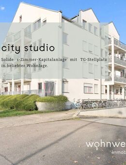 CityStudio Konstanz - Solide 1-Zimmer-Kapitalanlage mit TG-Stellplatz in beliebter Wohnlage - Konstanz