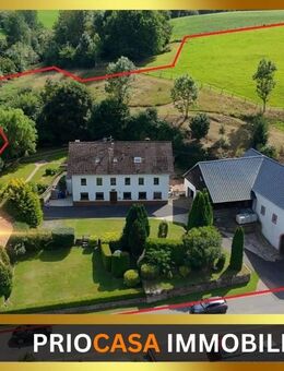 Historisches Anwesen mit 241 m² Wohnfläche & 36.000 m² Grundstück ,54675 Mettendorf - ca. 12 min Vianden, 22 min Diekirch, 22 min Echternach - Mettendorf