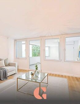 Vermietete 3-Zimmer-Wohnung in S-Bahn-Nähe - Unterhaching