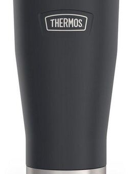 THERMOS Thermobecher ICON MUG, rutschfester Boden, 360° Trinkfunktion, spülmaschinenfest, Edelstahl, Kunststoff, Silikon, 0,47l, 7h heiß & 22h kalt, absolut dicht, Dura-Seal-Deckel